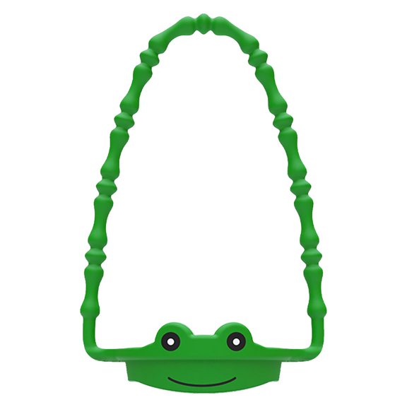 Solivara Non Slip Silicone Cup Handle Strap Grip For 10 20 30 40 Oz Tumblers Outdoor Portable Carry Loop(Green,One Size)
