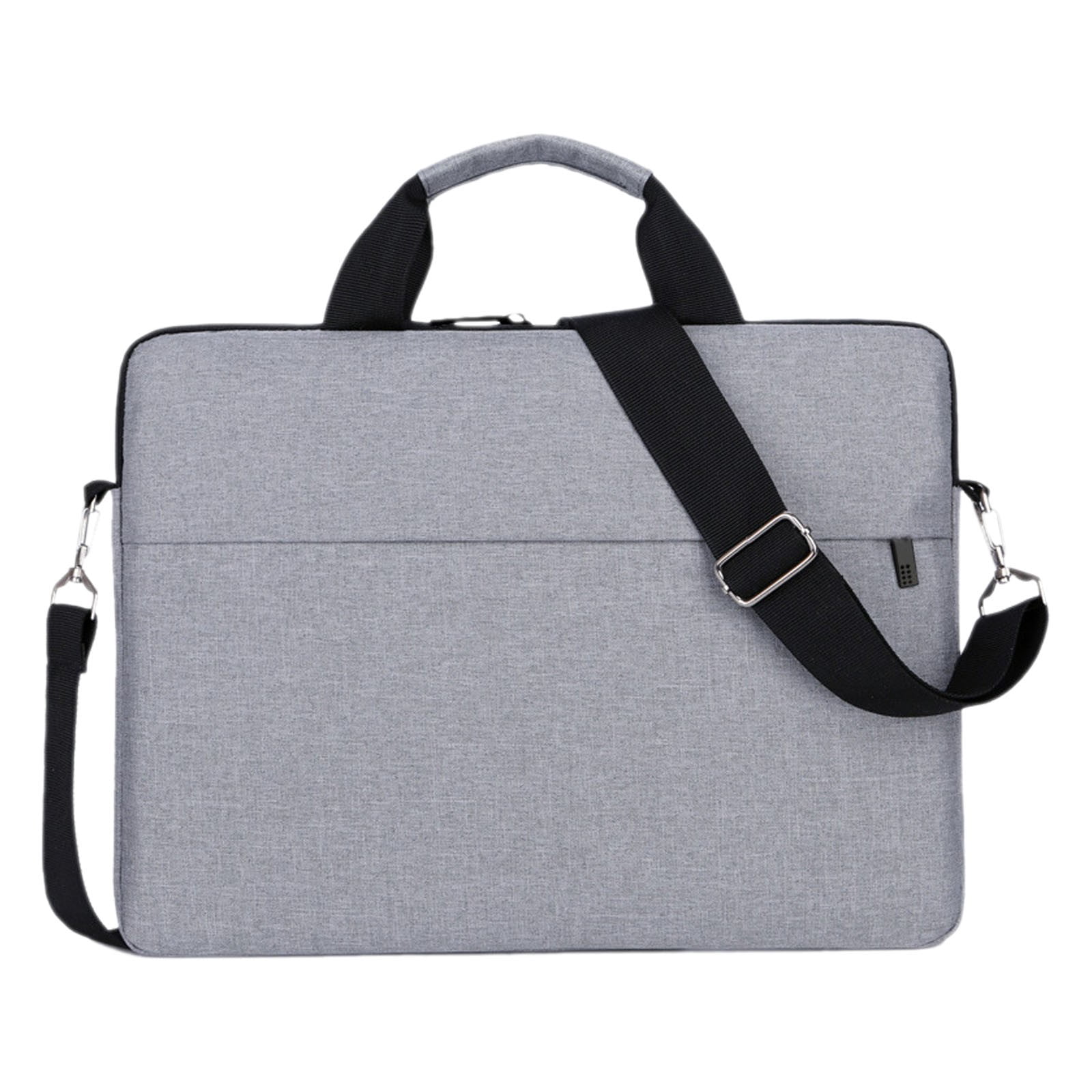 Solivara Padded Laptop Briefcase For Women Men Professional Protective Case (Grey,15.8*11.81*1.18in)