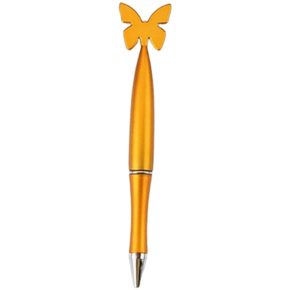 Solivara Personalized Metal Ballpoint Pen Custom Text For Wedding Business(Orange,0.47*5.27in)