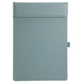 thumbnail image 1 of Solivara Pu Leather Letter Size Clipboard Padfolio With Writing Board For Business Meeting And Desk Memo Organizer(Light Blue,As Shown), 1 of 6