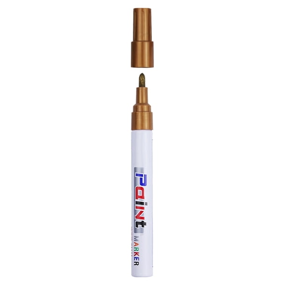 Solivara Quick Drying Oil Markers For Drawing On Wood Stone Glass Fabric And Metal (F,5.71 × 0.59in)