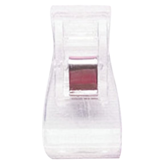 Solivara Quilting Clips Plastic For Fabric Holding And Crochet Project (White,1.18×0.79in)