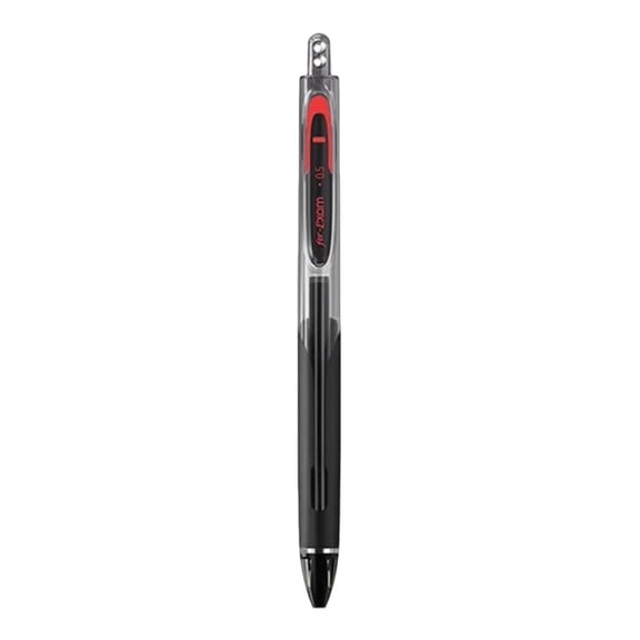 Solivara Retractable Black Gel Pens 0.5mm For Notetaking And Lists(C,1pcs)