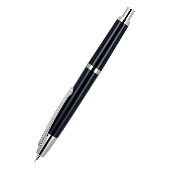 Solivara Retractable Fountain Pen With Ink Converter Correct Tip For Comfortable Writing(D,5.47*0.43in)