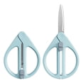 thumbnail image 1 of Solivara Retractable Pocket Sized Folding Craft Scissors Cute Water Drop Design For Art DIY Travel Sewing(Blue,5.51*3.54in), 1 of 9