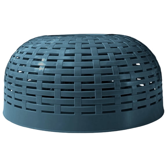Solivara Round Anti Gnat Washing Basket Screen Cover For Kitchen Draining Container And Dining Table Plastic(Blue,10.24*10.24in)