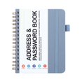 thumbnail image 1 of Solivara Small Address Book With Password Protection (Navy,5.51×4.72in), 1 of 9