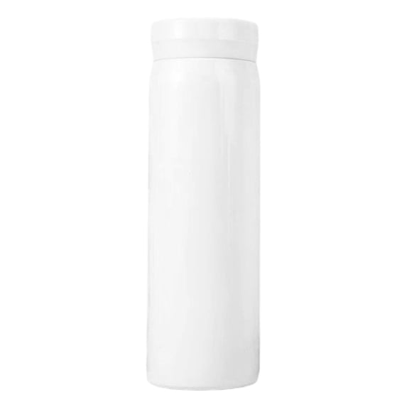 Solivara Small Double Wall Insulated Flask 200ml 280ml For Travel Coffee And Outdoor Activities(White,5.31*2.17 in)