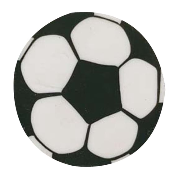 Solivara Small Rubber Erasers Shaped Ball Sport For Home Office Gift (B,One Size)