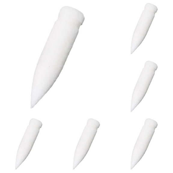 Solivara Soft Nylon Tip Replacement For Acrylic Paint Markers Refillable Brush Pen Tips For Drawing Nylon(Beige*100,100Pcs)
