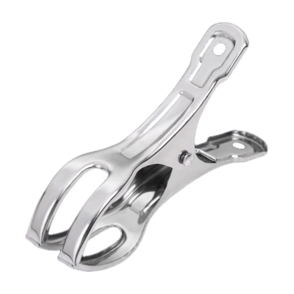 Solivara Stainless Clothes Drying Clamp Multi Functional For Home Laundry Use (F,4.72in)