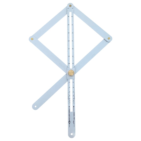Solivara Stainless Corner Angle Finder Tool For 10 170 Degree Measurement (A,17.72×3.94in)