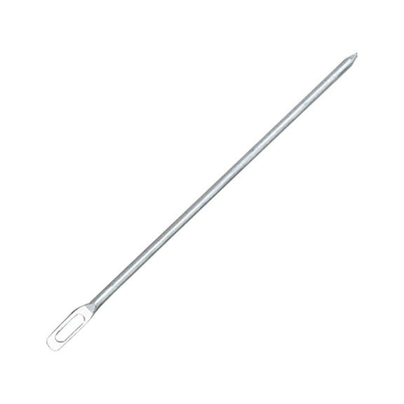 Solivara Stainless Steel Easy Pull Bodkin Needle Threader Tweezer For Ribbon Weaving And Elastic(White,One Size)