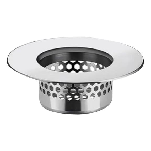 Solivara Stainless Steel Kitchen Filter Screen For Vegetable Washing Anti Clogging Leakage Screen And Waste Filter (Silver,1.97*1.18in)