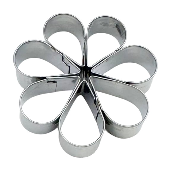 Solivara Stainless Steel Shaped Cookie Cutter 1 Piece Set Non Stick Dough For Baking (M,1.97*1.97in)