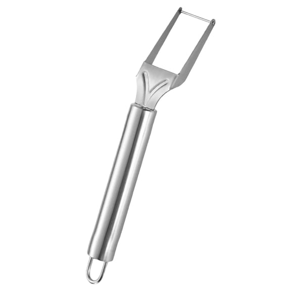 Solivara Stainless Steel Watermelon Cutter Slicer Multi Functional Kitchen Tool For Efficient Melon Preparation And Easy Pulp Removal With Ergonomic Handle(Silver,7.48*1.18in)