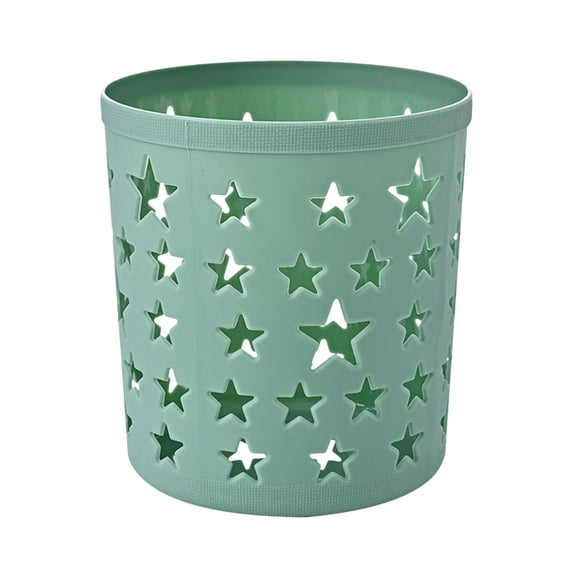 Solivara Star Shape Pen Holder 2025 Modern Plastic Storage Box For Desk Ornament And Home Office Use(Green,One Size)