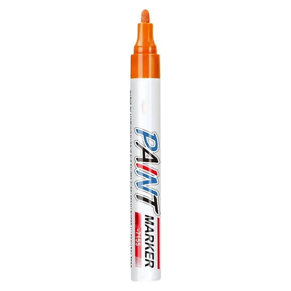 Solivara Stone Marker Pen For Rock Art Restoration Lettering(Orange,5.62in)