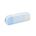 thumbnail image 1 of Solivara Stylish Small Silicone Pencil Case For Home Desk Stationery Storage (Sky Blue,One Size), 1 of 8