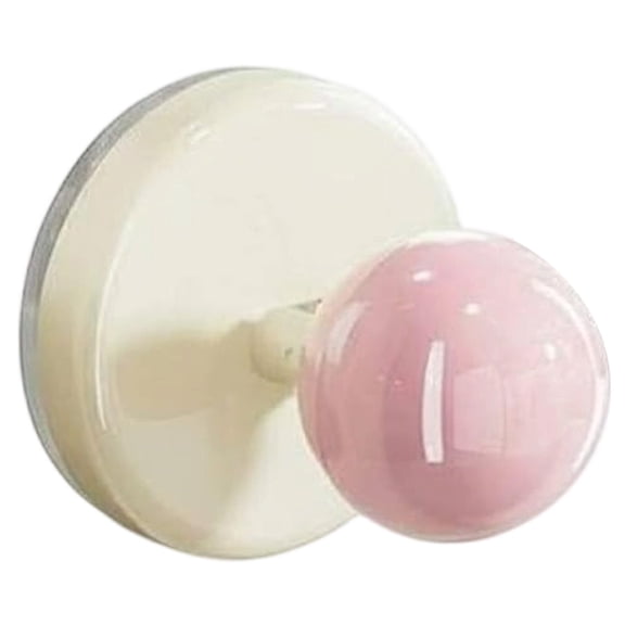 Solivara Suction Cup Handle Drawer Pull Removable Reusable Cabinet Knob No Drill For Glass Cabinet Sliding Door Dresser Home(Pink,As Shown)