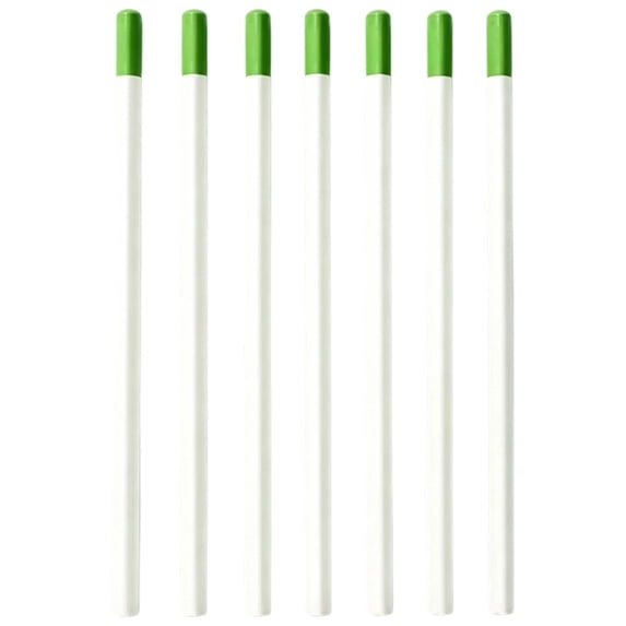 Solivara Thick Triangular Custom Engraved Green Pencils For Writing And Drawing(B,6.89*0.28in)