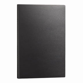 Solivara Thickened B5 Notebook Lined Grid Paper For Home Office Writing Journal (Black,One Size)