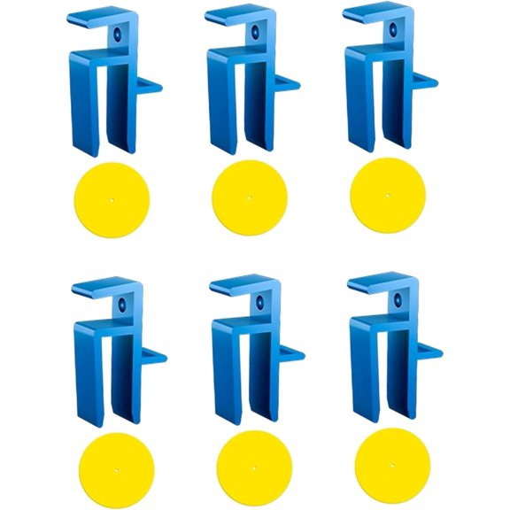 Solivara U And Scribing Tool Set Plastic Cabinet Door For Woodworking Diy And Carpentry Drawing Tools(A,2Pcs)
