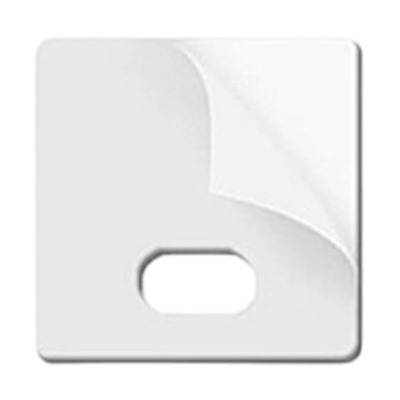 Solivara Vertical Blind Slat Repair Adhesive Tab For Broken Vane Replacement (White,1.18×1.18in)