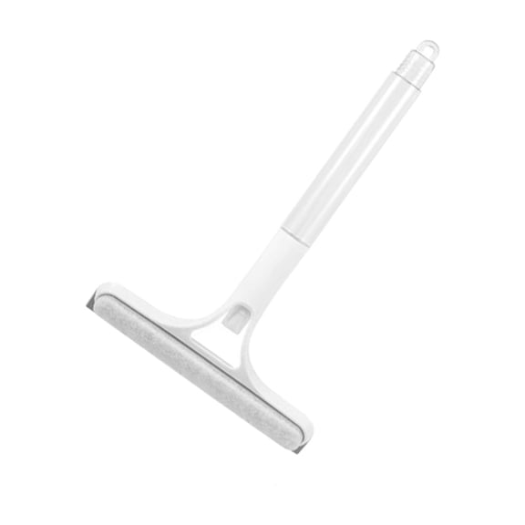 Solivara Window Squeegee With Long Handle For Glass Cleaning Home Car Rv And Boat Plastic(White,14.76*8.46in)