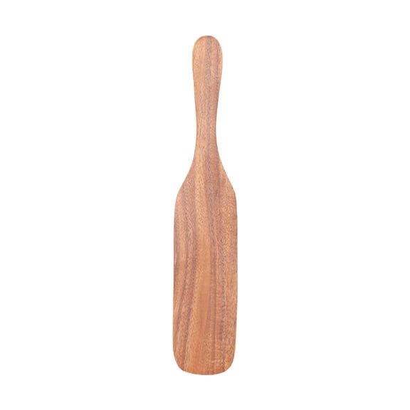 Solivara Wooden Slender Mixing Stick Long Handle Spatula For Jar Bottom Ingredient Retrieval(J,11.02*1.97in)