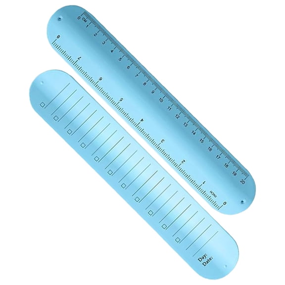 Solivara Wrist Notepad Silicone Band Reusable Erasable For Adult Daily Study Work Office Silica Gel(Blue,9.37*1.77in)
