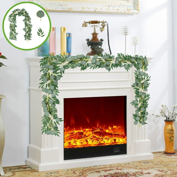 Solive 6.56ft Artificial Halloween Leaf Rattan Vines Festival Decoration Outdoor Indoor Scene Layout Simulated Vines Ornament