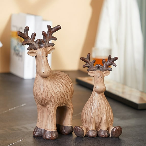 Solive Christmas Decorations Deer Christmas Gift Ornament Holiday Party Wedding Anniversary Decor