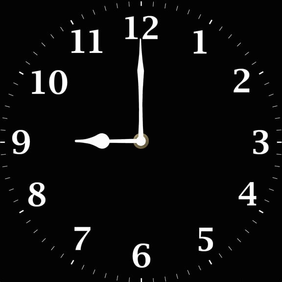Soliyoahee Black Wall Clock 10inch Wooden Square Clock Living Room Decoration Silent No Tick Battery Powered for Living Room Kitchen Bathroom Bedroom Office (Style 5)