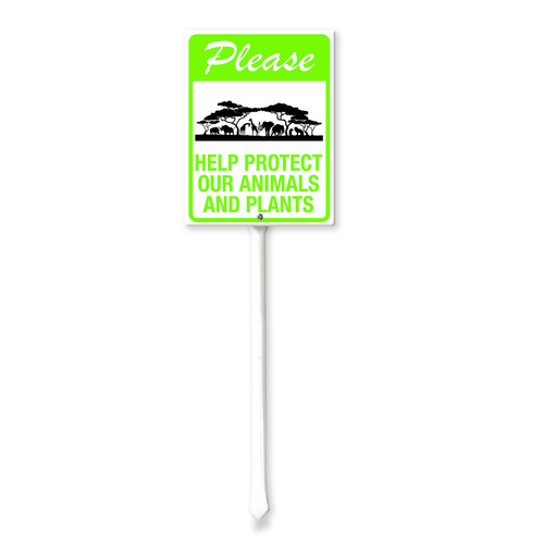 Soliyoahee Danger Hot Do Not Touch Yard Sign with Stake 7x8.8inch ...