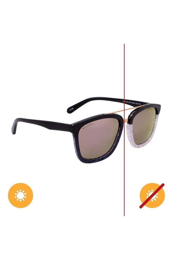 Solize Color-Changing Sunglasses, 100% UVA and UVB Blocking Protection