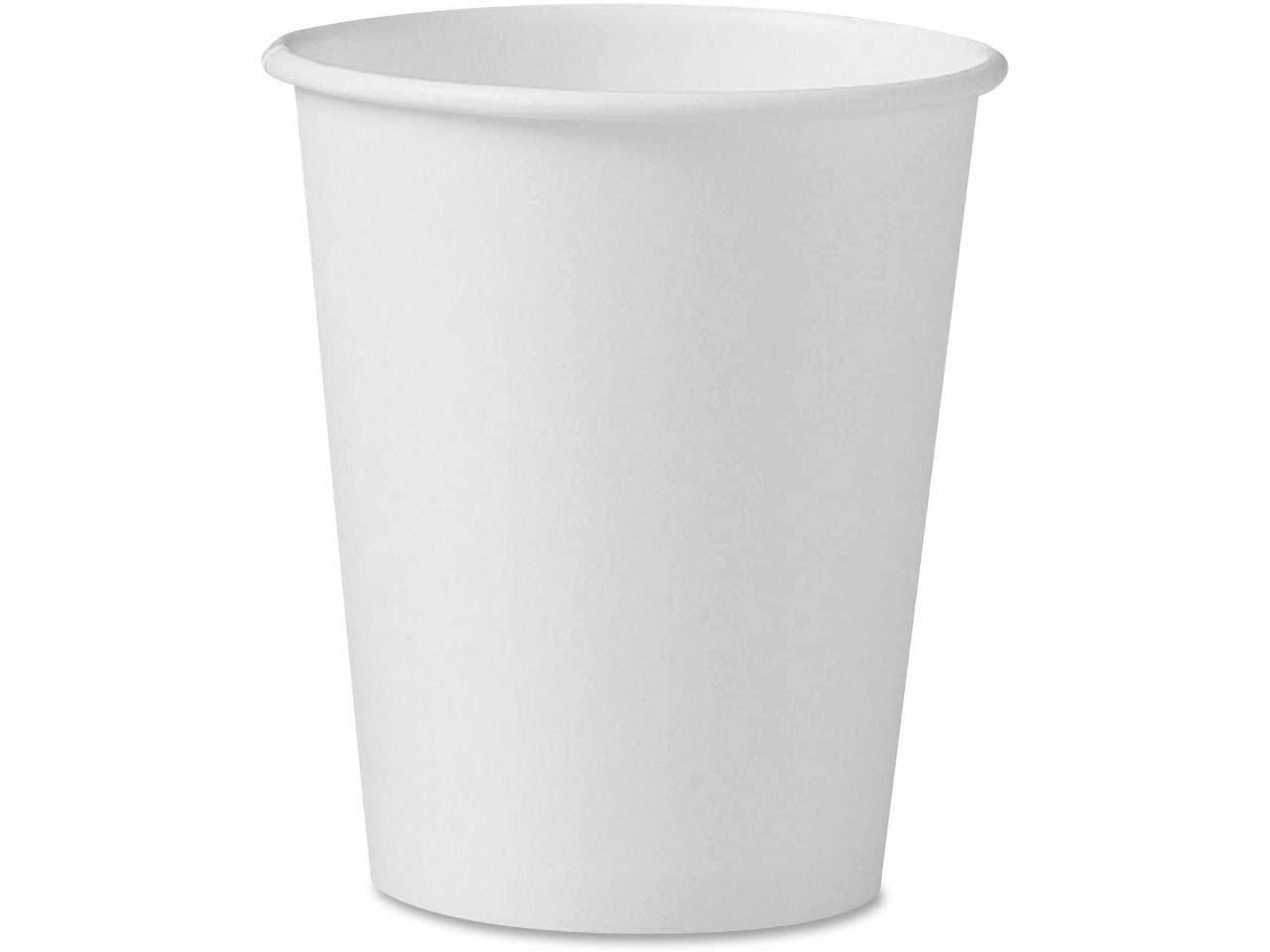 Solo 410W-2050 10 oz White SSP Paper Hot Cup (Case of 1000)