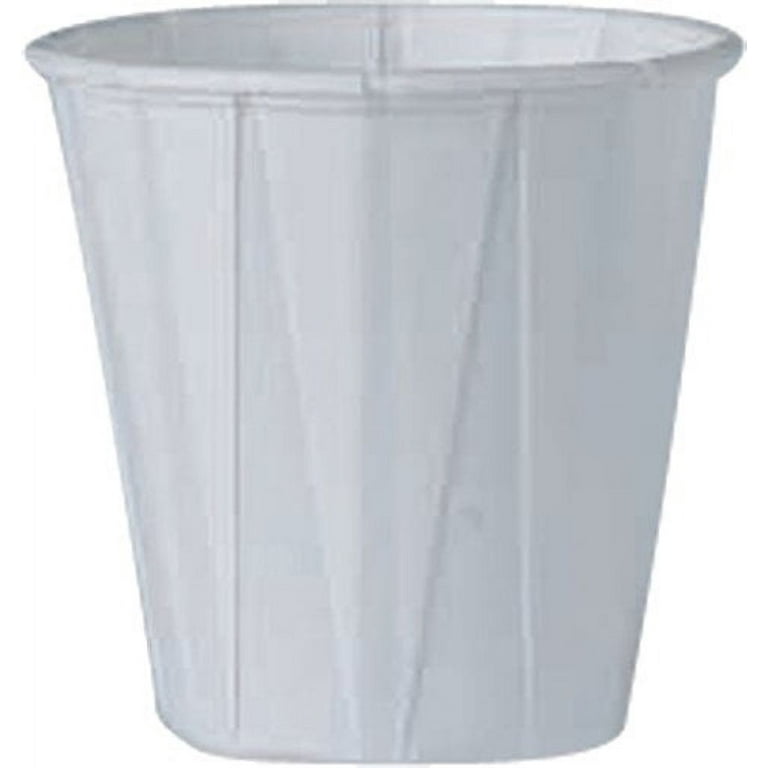 Solo 3.5 oz Treated Paper Souffle Portion Cups - 100 / Pack - White - Paper - Medicine Solo 3.5 oz Treated Paper Souffle Portion Cups - 100 / Pack - White - Paper - Medicine