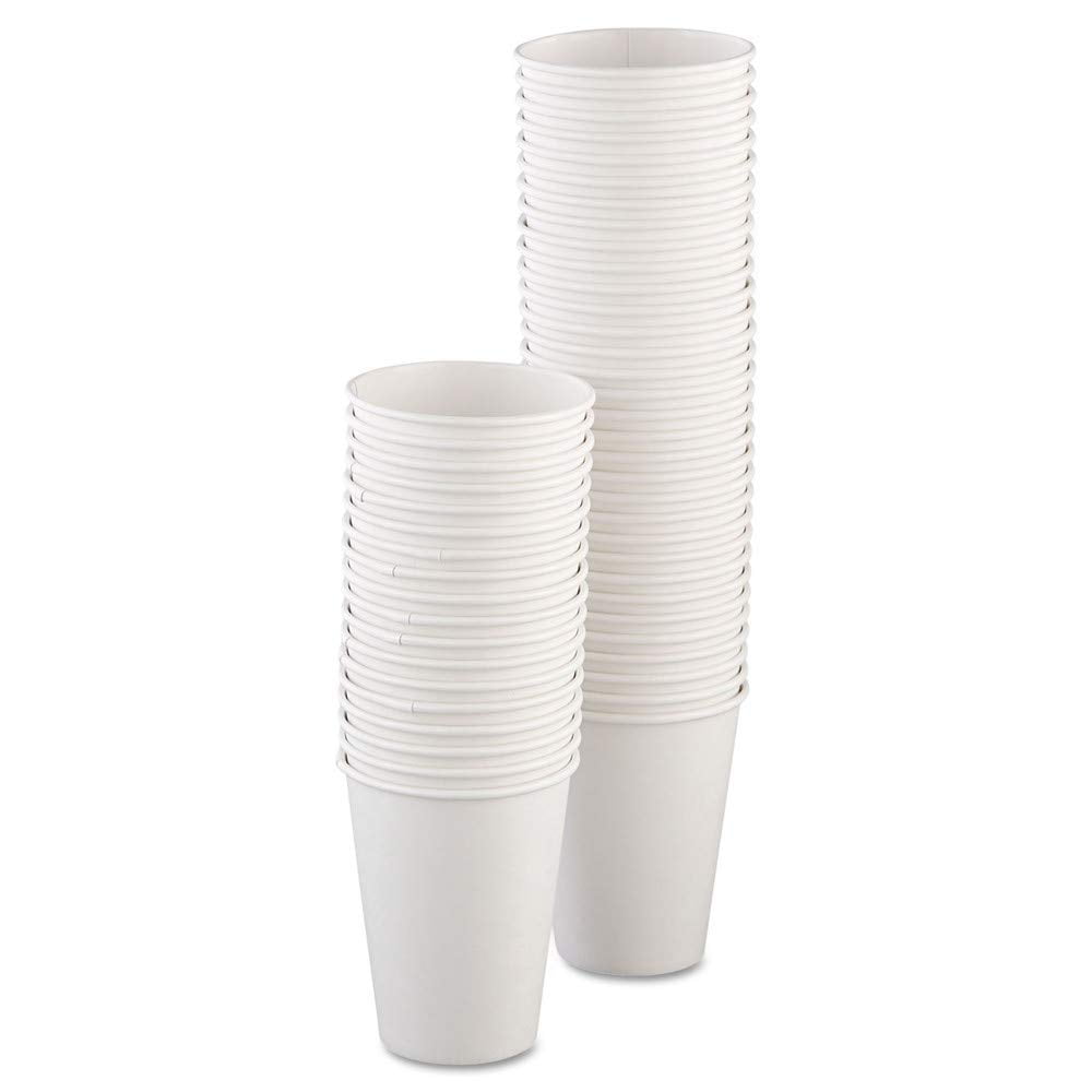 Solo 412Wn2050 12 Oz White Ssp Paper Hot Cup (Case Of 1000)