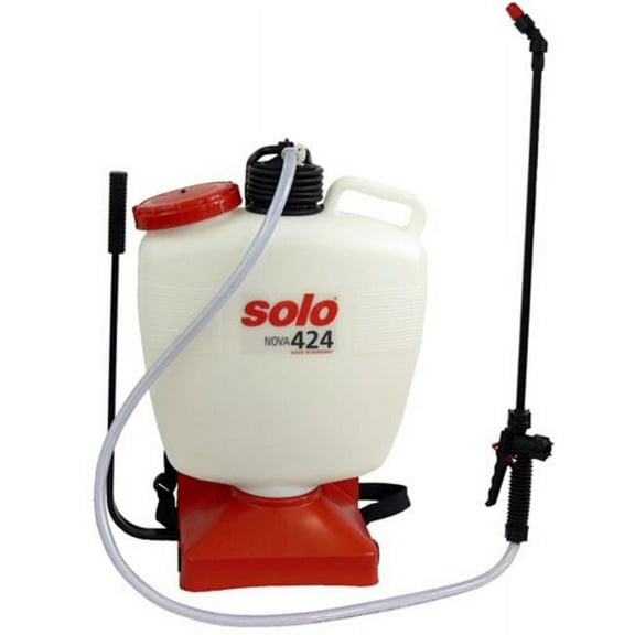 Solo 424-NOVA Nova 424 Backpack Garden Sprayer, Internal Piston Pump, 4-Gallons - Quantity 1