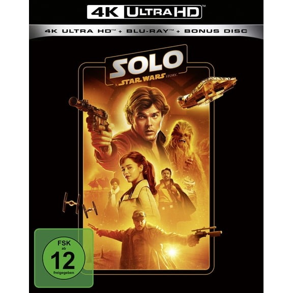 Solo: A Star Wars Story - 4K Ultra-HD Edition (Line Look 2020) (4K Ultra HD) Donald Glover