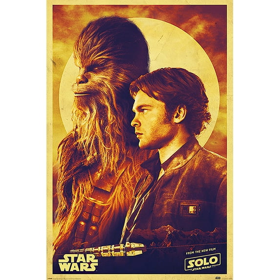 Solo: A Star Wars Story - Movie Poster / Print (Han Solo & Chewbacca)