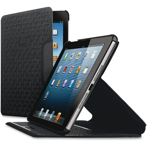 Solo Active Carrying Case (Flap) iPad Air - Black Vinyl - 9.2" Height x 6.6" Width x 1" Depth