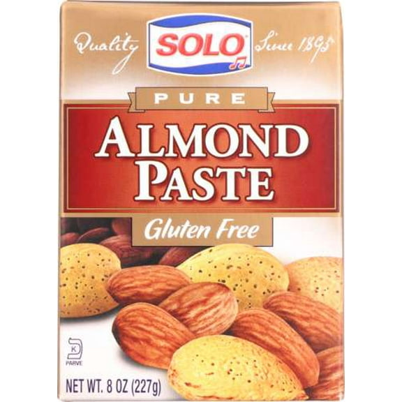 Solo Almond Paste 8 oz (Pack of 12)