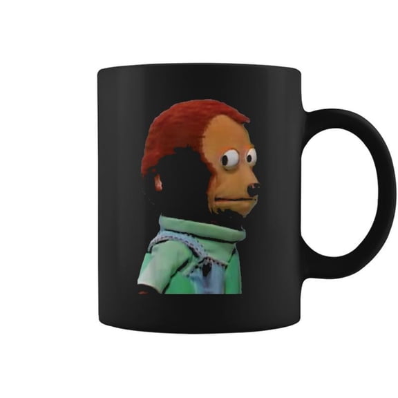Solo Awkward Look Monkey Puppet Meme Coffee Mugs