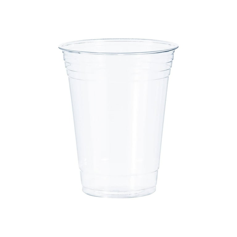 Plastic Cold Cups, 16 oz, Clear, 50/Pack Plastic Cold Cups, 16 oz, Clear, 50/Pack