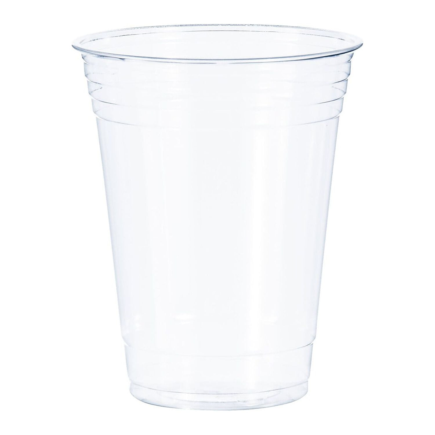 Solo Cup TP16DPK Plastic Party Cold Cups, 16 oz., Clear, 50/Pack