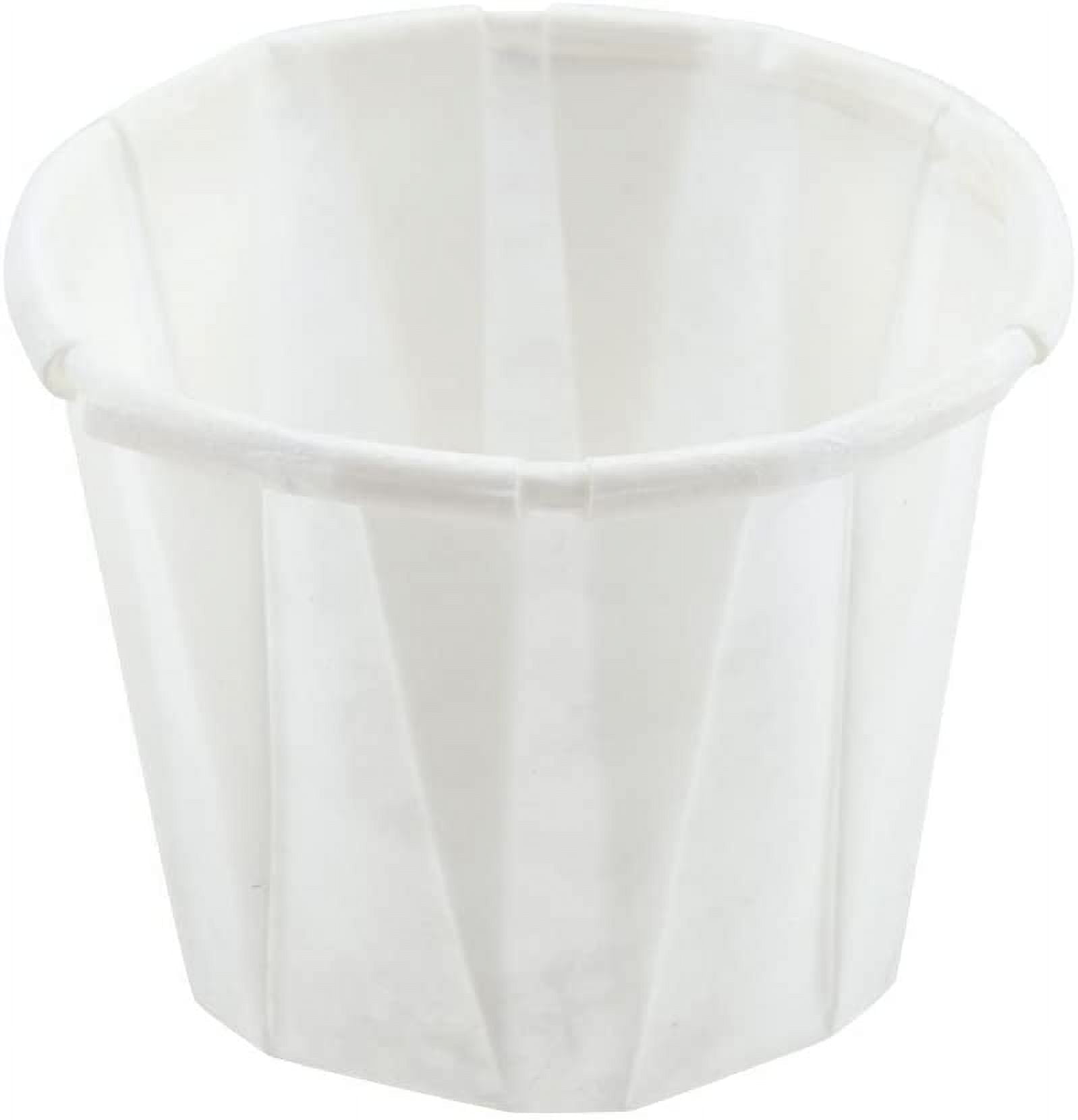 Solo Medicine Cup Disposable Paper Cups, White, 250 Count