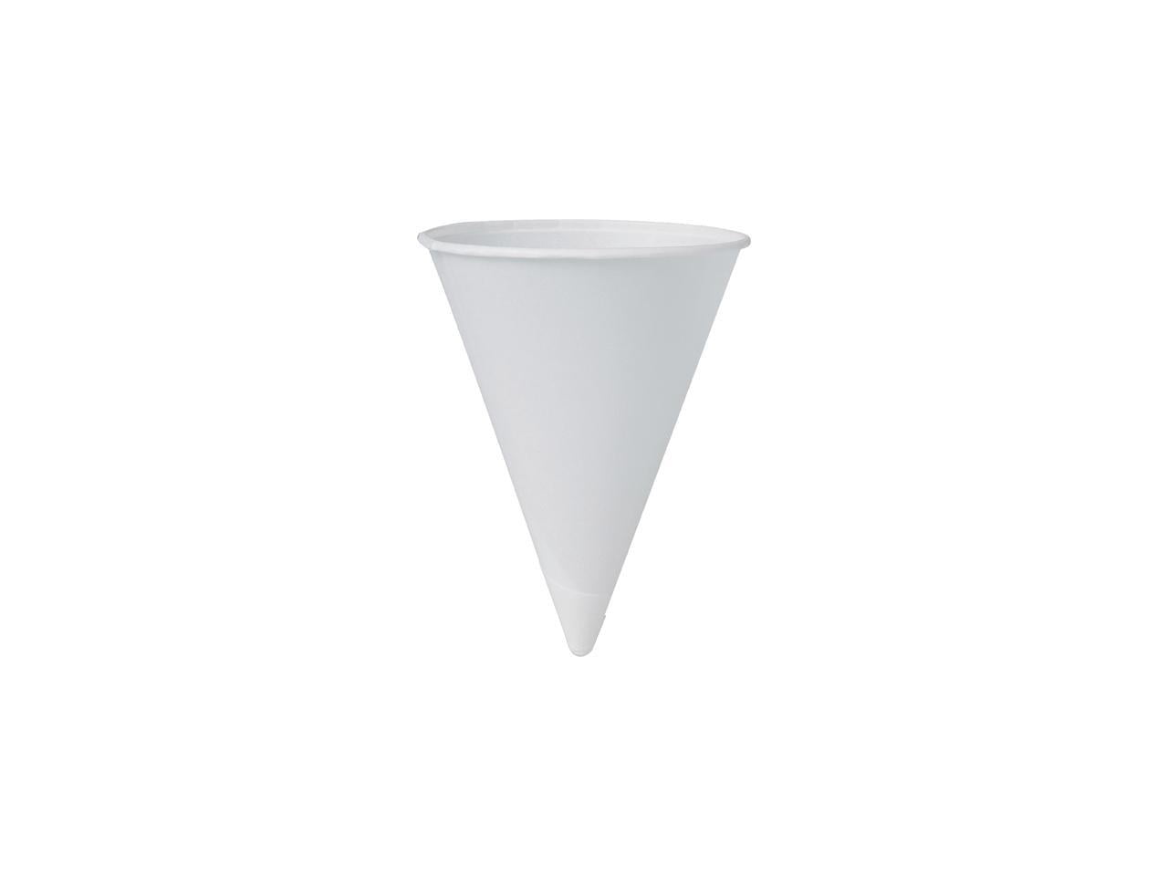 Solo Cup 42BR coForward 4.25 oz. Paper Cone Cups
