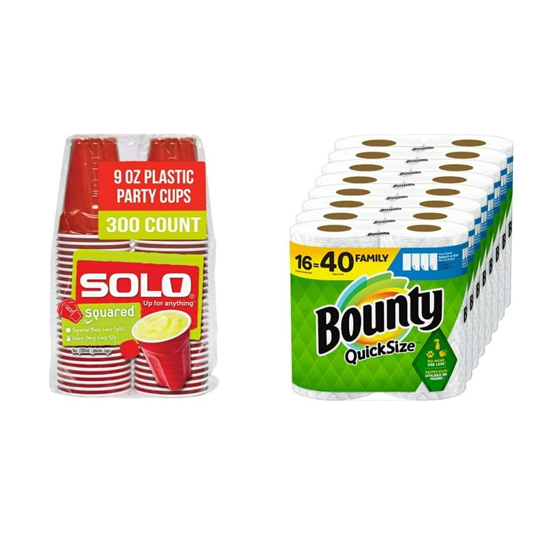 https://i5.walmartimages.com/seo/Solo-Cup-Company-Small-Red-Plastic-Party-Cups-9-Ounce-300-Count-Asq950-20004-Bounty-Quick-Size-Paper-Towels-White-16-Family-Rolls-40-Regular-Packagin_1d2c9090-6fd3-4e62-86fb-907f91c9d089.492d7dce48ec9438378c4ac262139d65.jpeg?odnHeight=768&odnWidth=768&odnBg=FFFFFF
